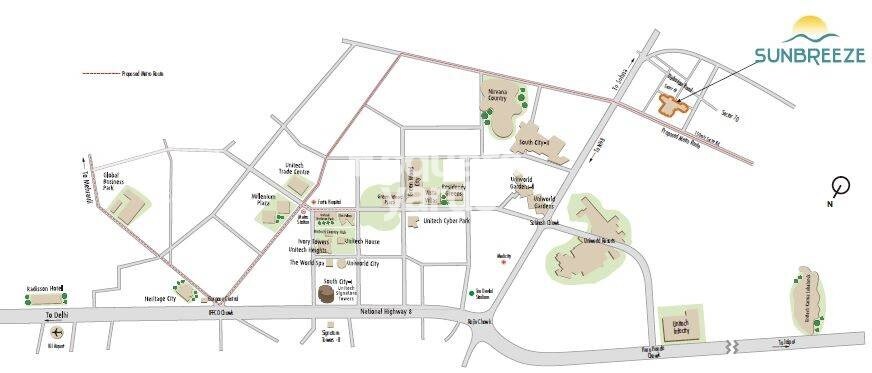 Unitech Sunbreeze Gurgaon