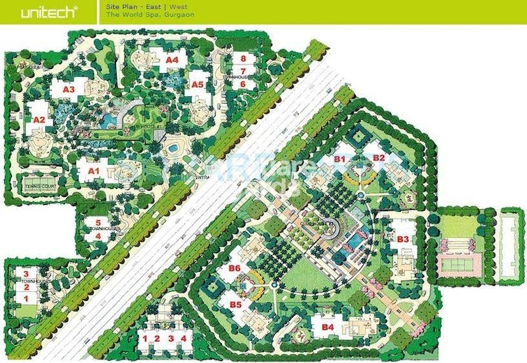 Unitech The World Spa Master Plan Image