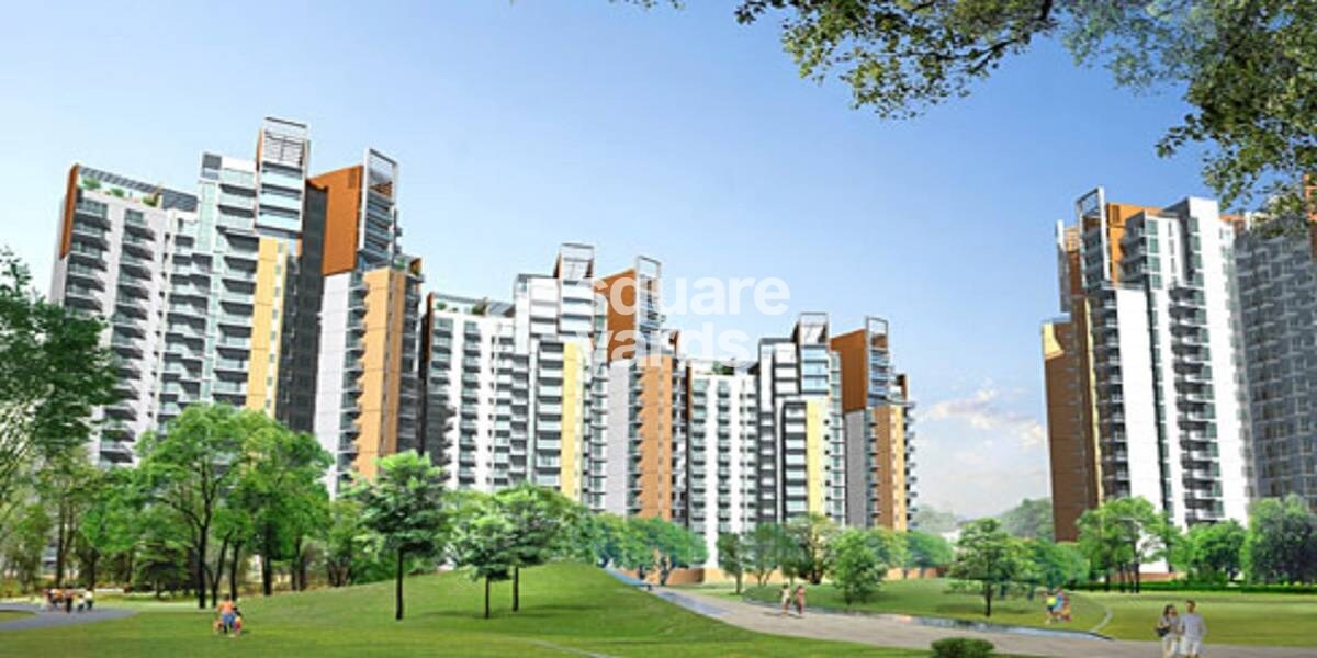 Unitech Uniworld Gardens 2 Tower View