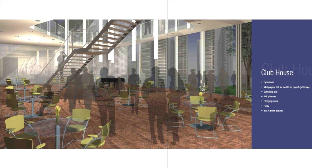 Unitech Vistas Clubhouse External Image