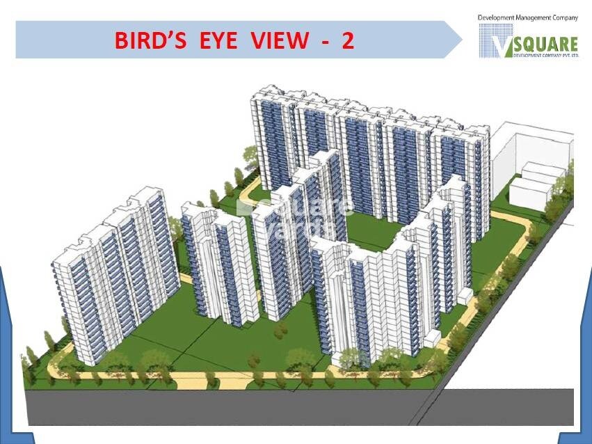 V Square Group Housing Project Tower View