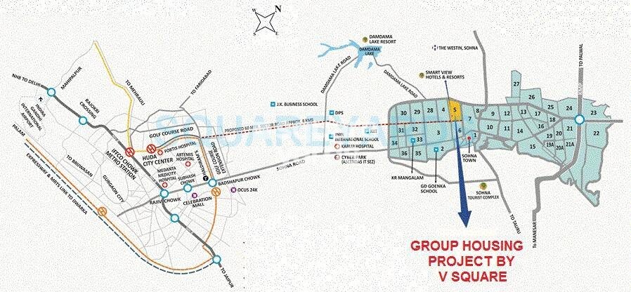 V Square Group Housing Project