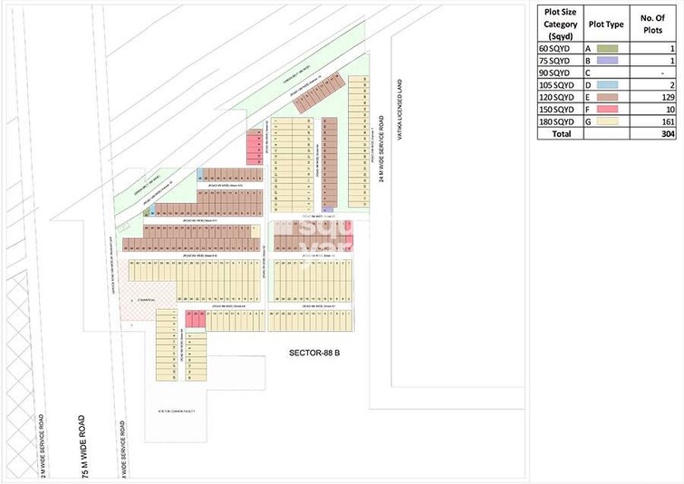 Vatika Aspiration Master Plan Image