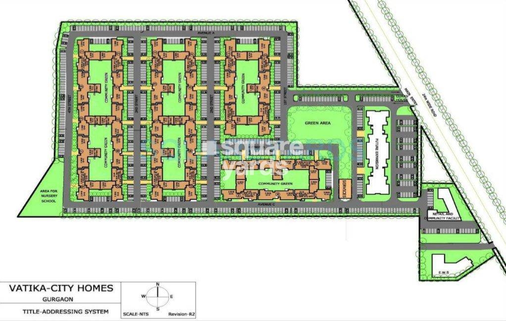 Vatika City Homes Master Plan Image