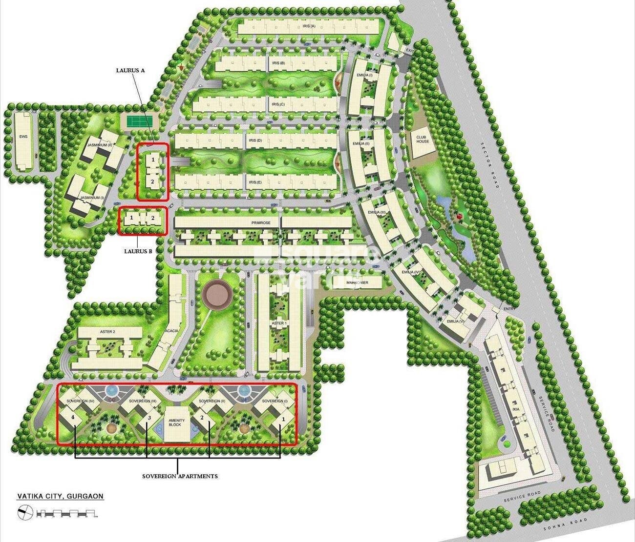 Vatika City Master Plan 1