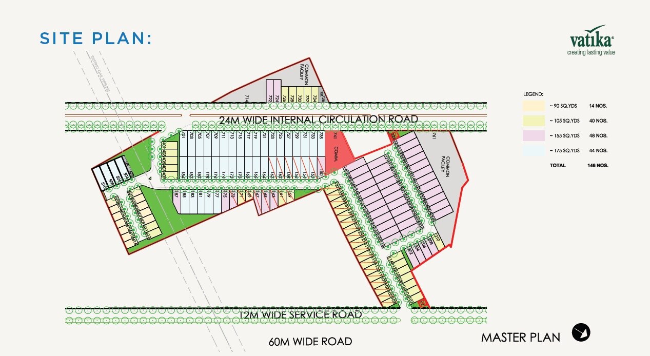 Vatika Horizon 82 Master Plan 1