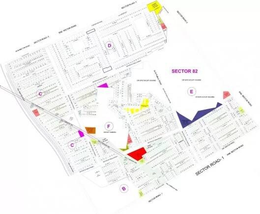 Vatika India Next Primrose Floors Master Plan 1