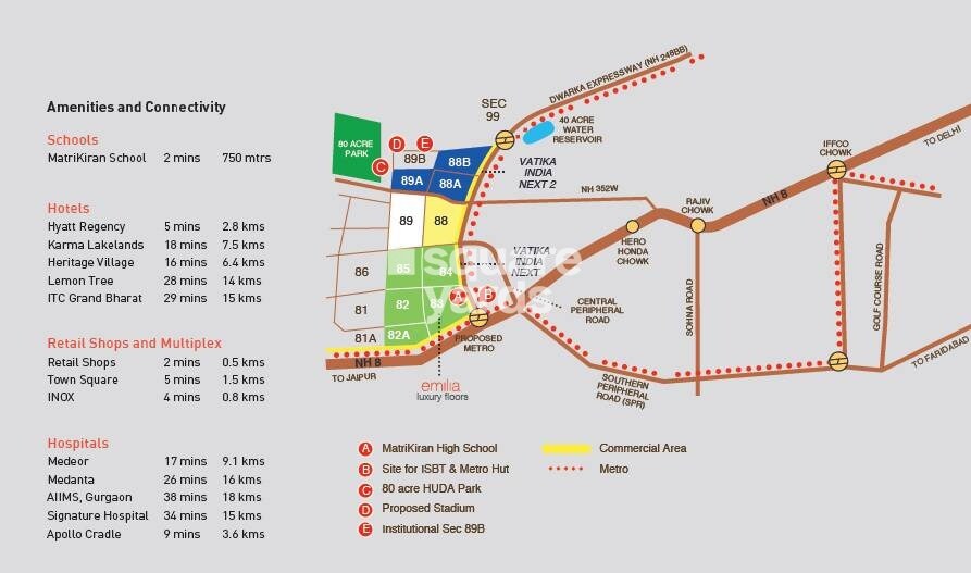 Vatika INXT Emilia floors
