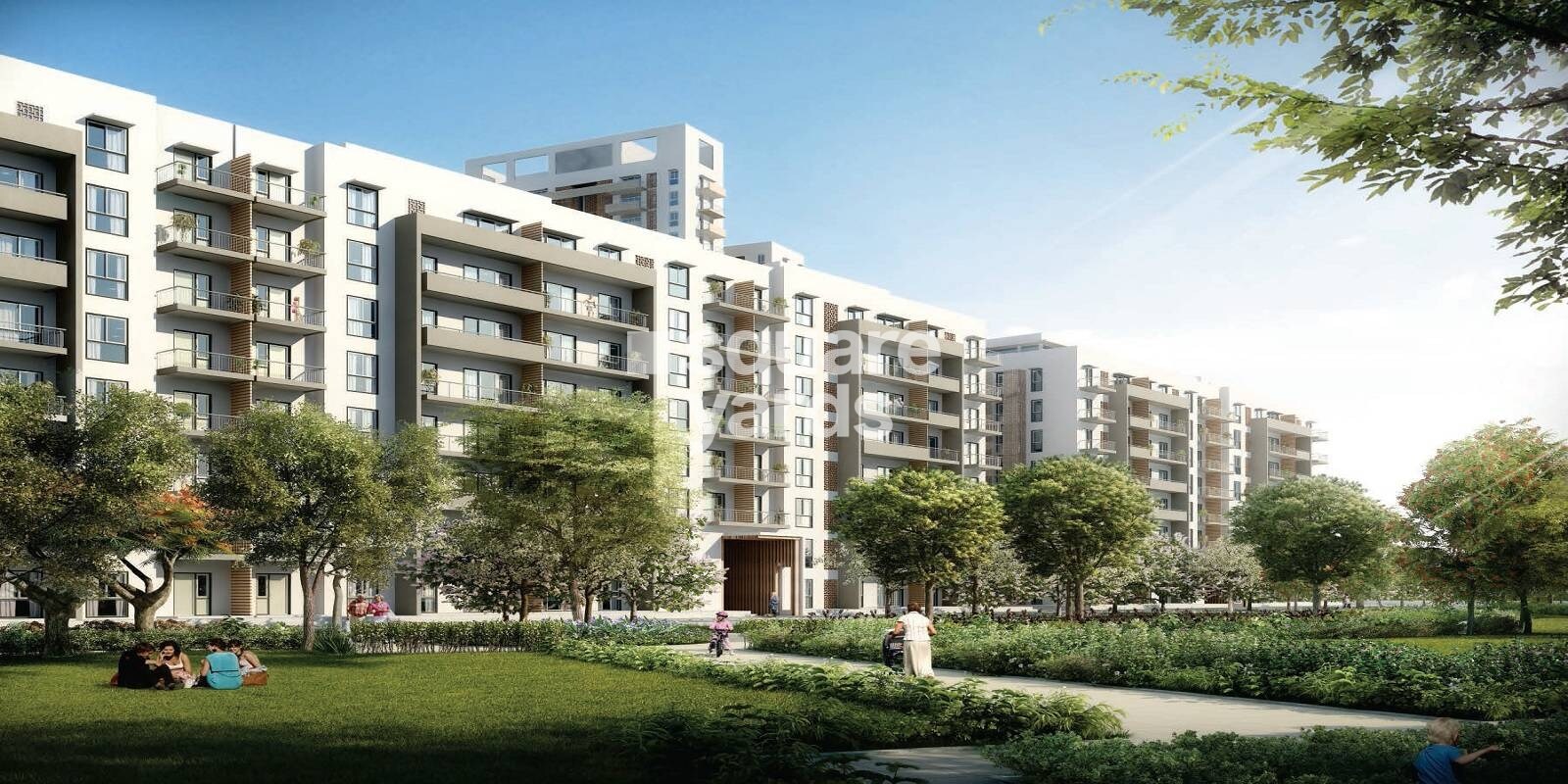 Vatika Seven Elements Tower View 2