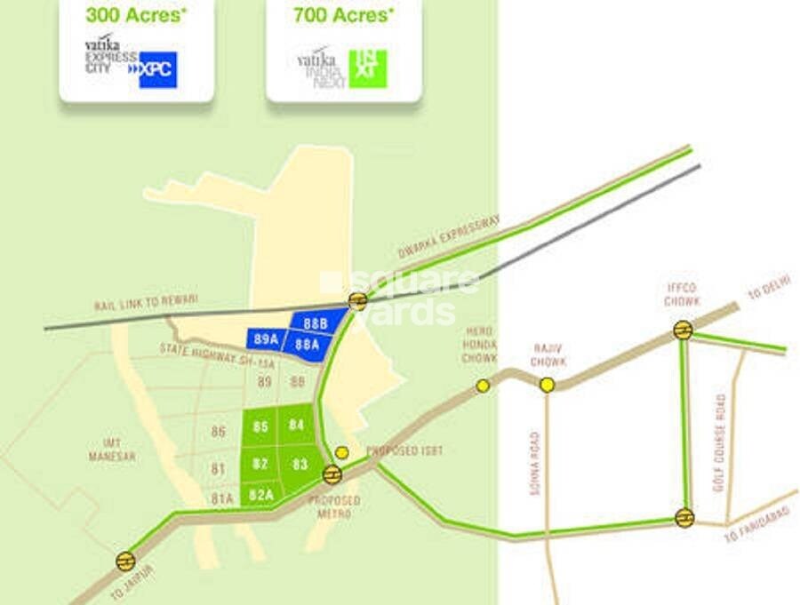 Vatika Seven Seasons Location Image