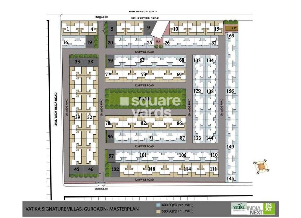Vatika Signature Two Master Plan 1