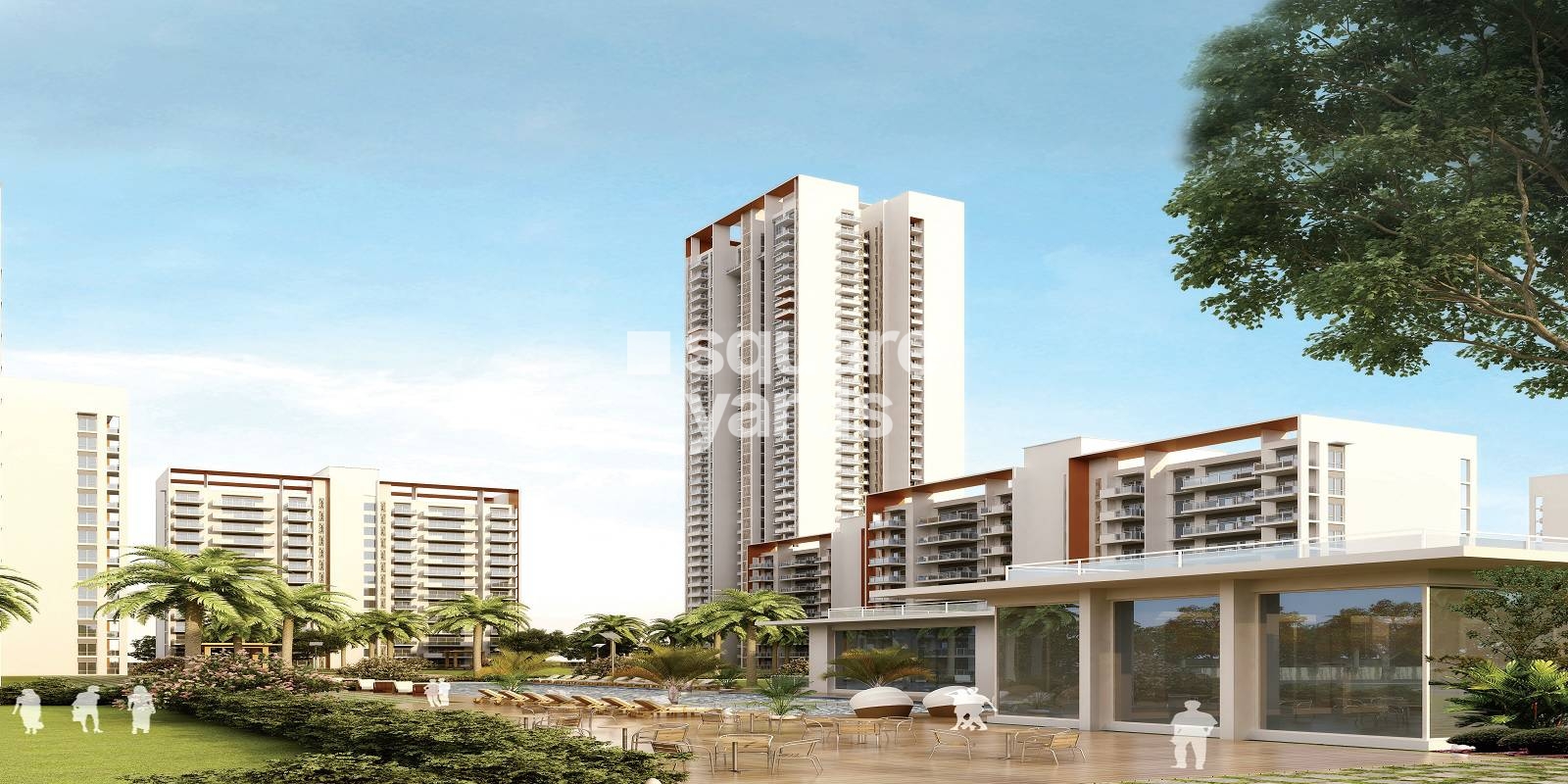 Vatika Tranquil Heights Tower View