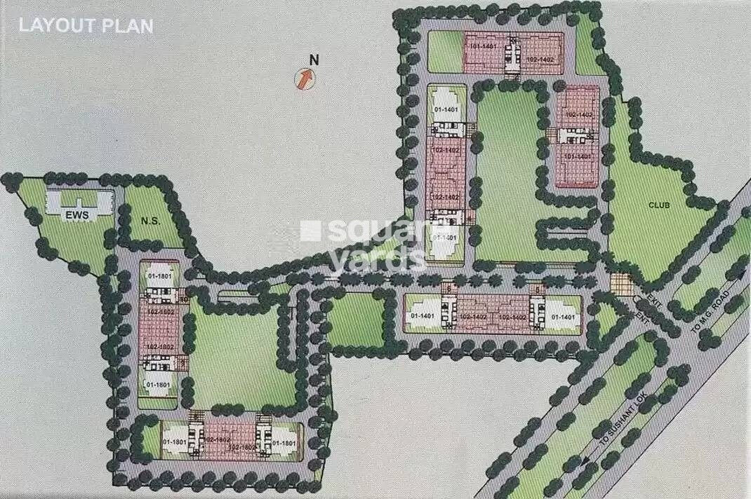 Vipul Belmonte Master Plan Image