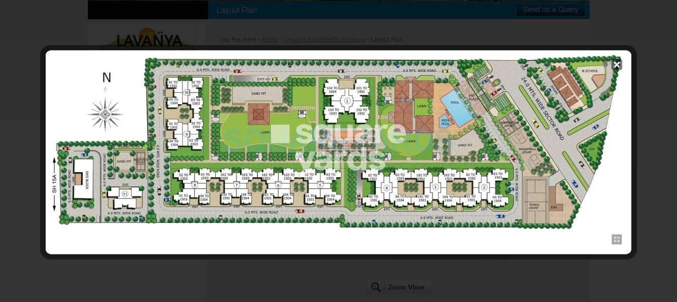 Vipul Lavanya Master Plan 1