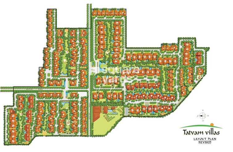 Vipul Tatvam Villas Master Plan Image