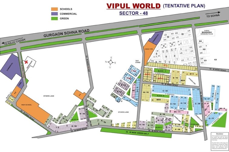 Vipul World Floors Master Plan Image 2