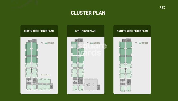 Viridian Plaza 106 Phase 2 Floor Plans
