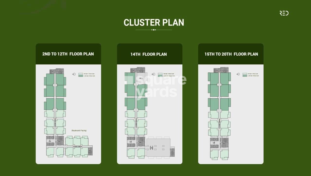 Viridian Plaza 106 Phase 2 Floor Plans