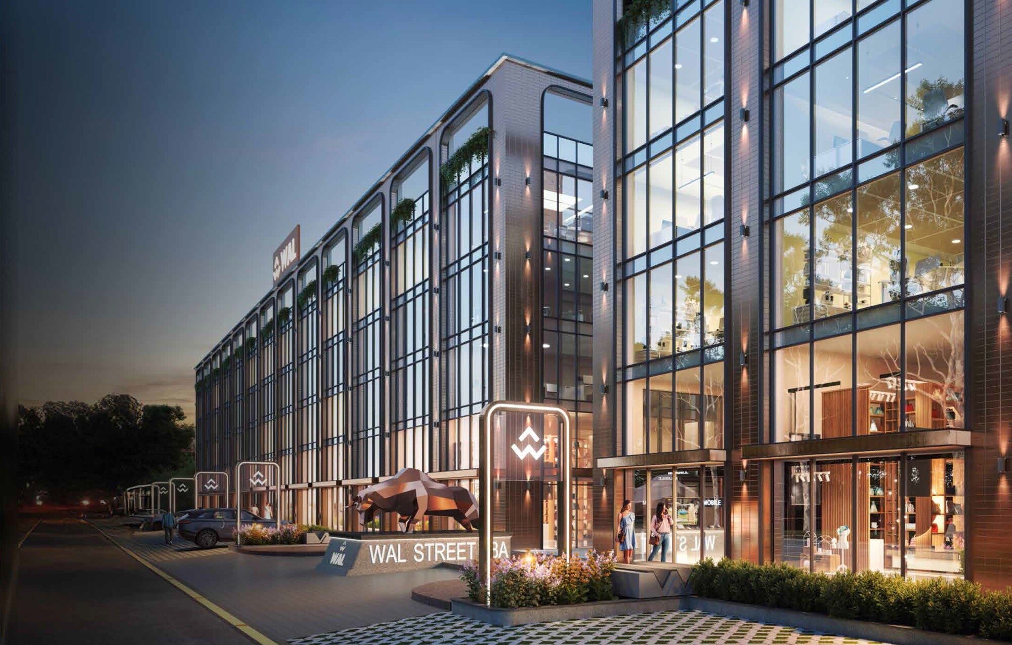 Wal Street 88A Commercial Exteriors