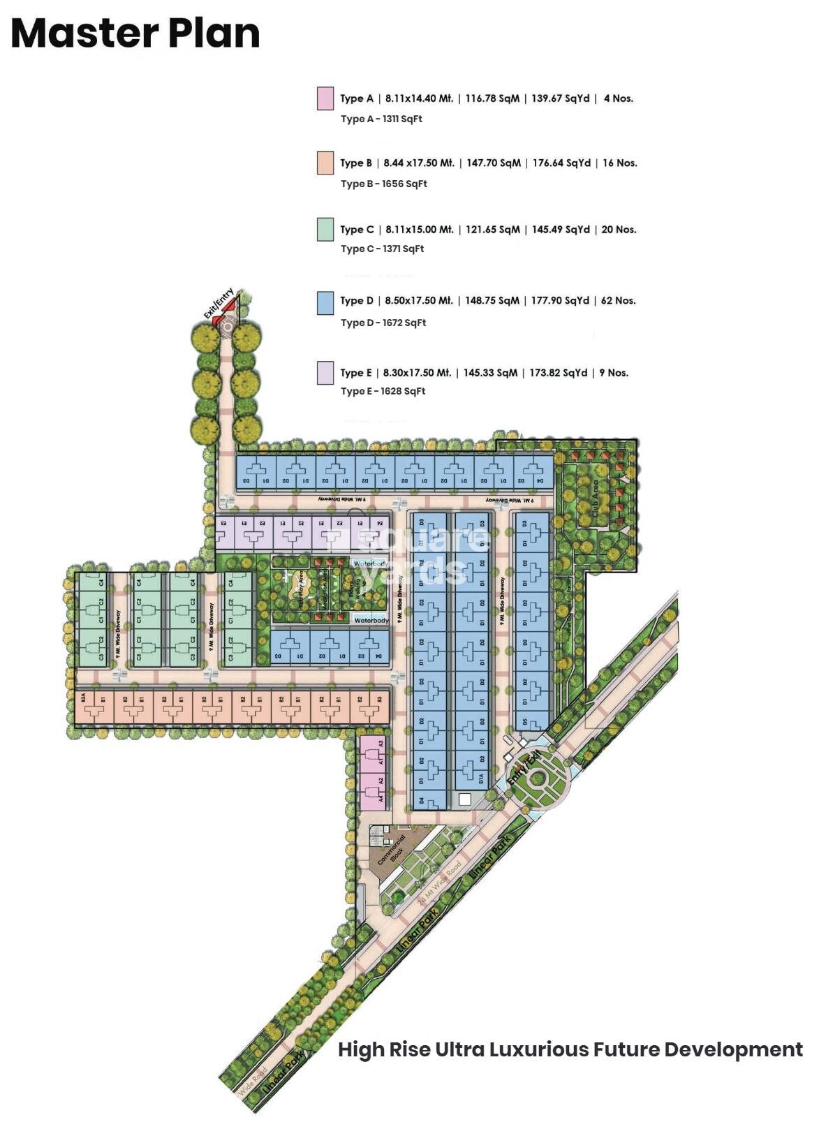 Whiteland Blissville Master Plan Image