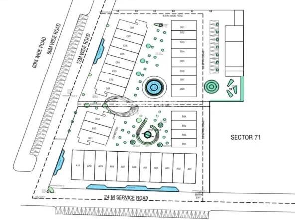 Whiteland Urban Cubes 71 Master Plan 1