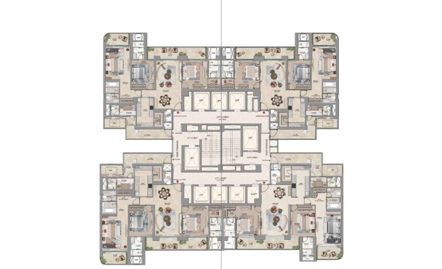 Whiteland Urban Resort Floor Plans 1
