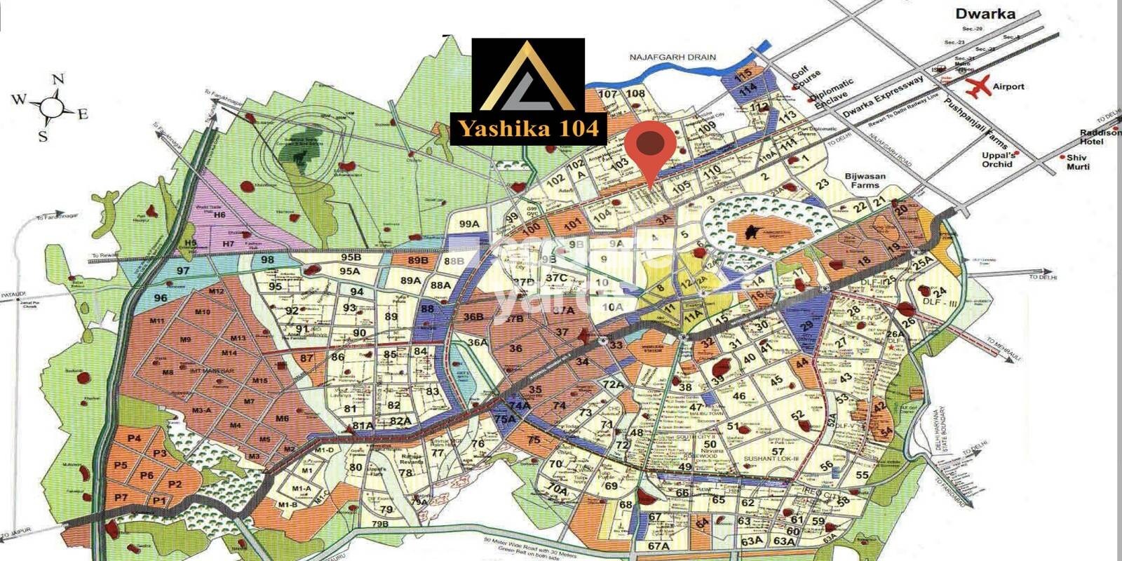 Yashika 104 Location Image