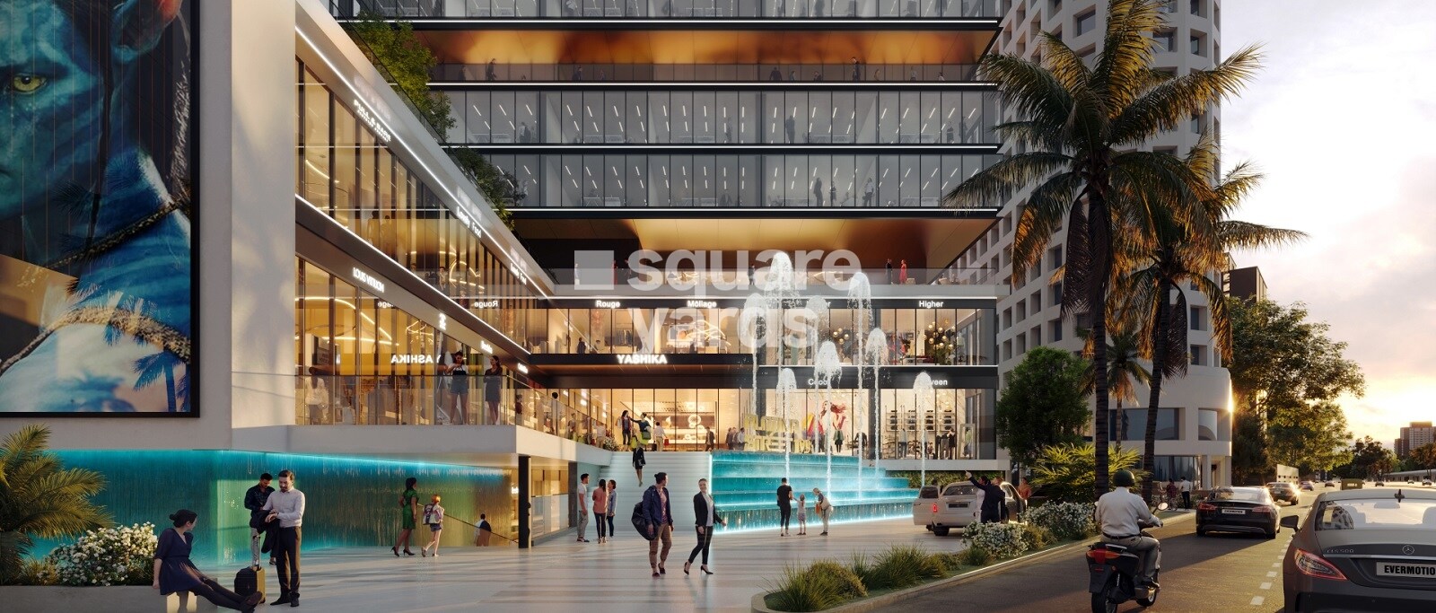 Yashika Platina Street Amenities-Features 2