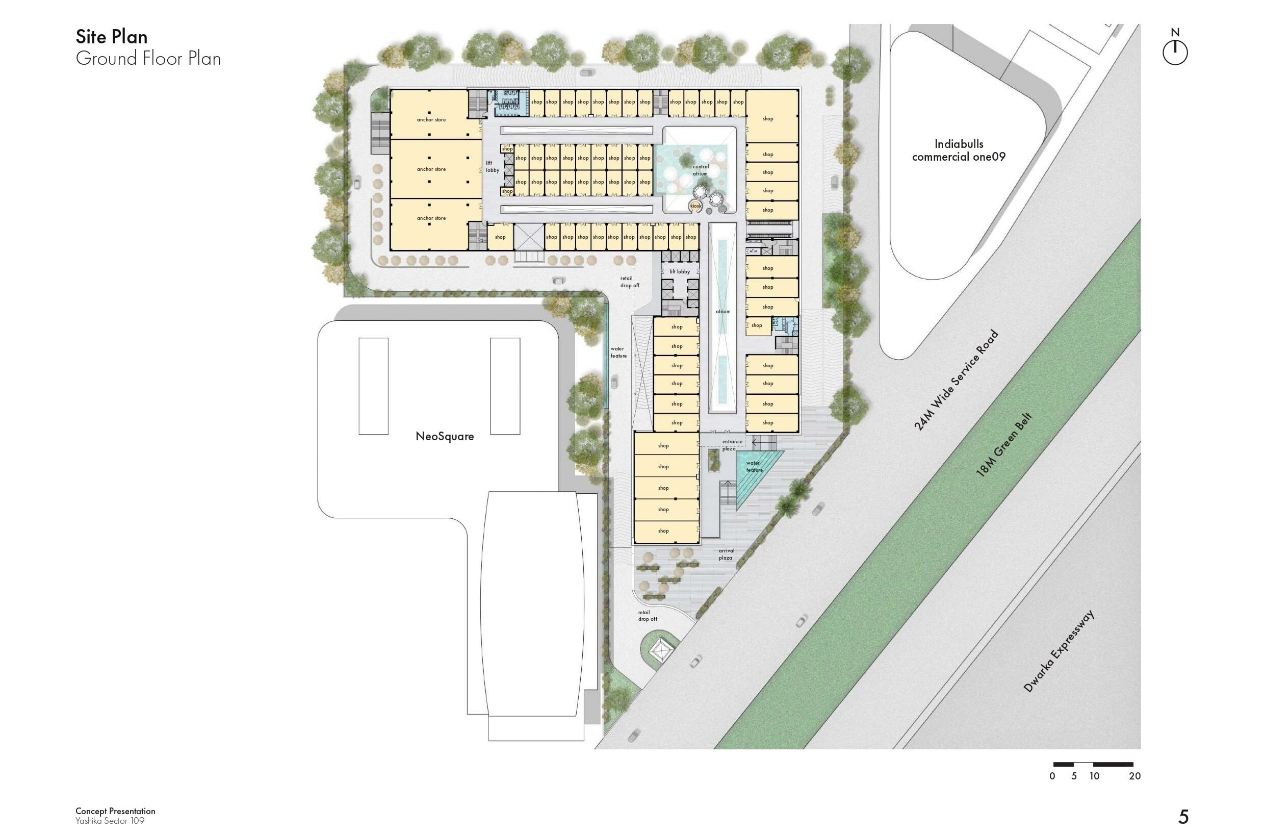 Yashika Platina Street Floor Plans