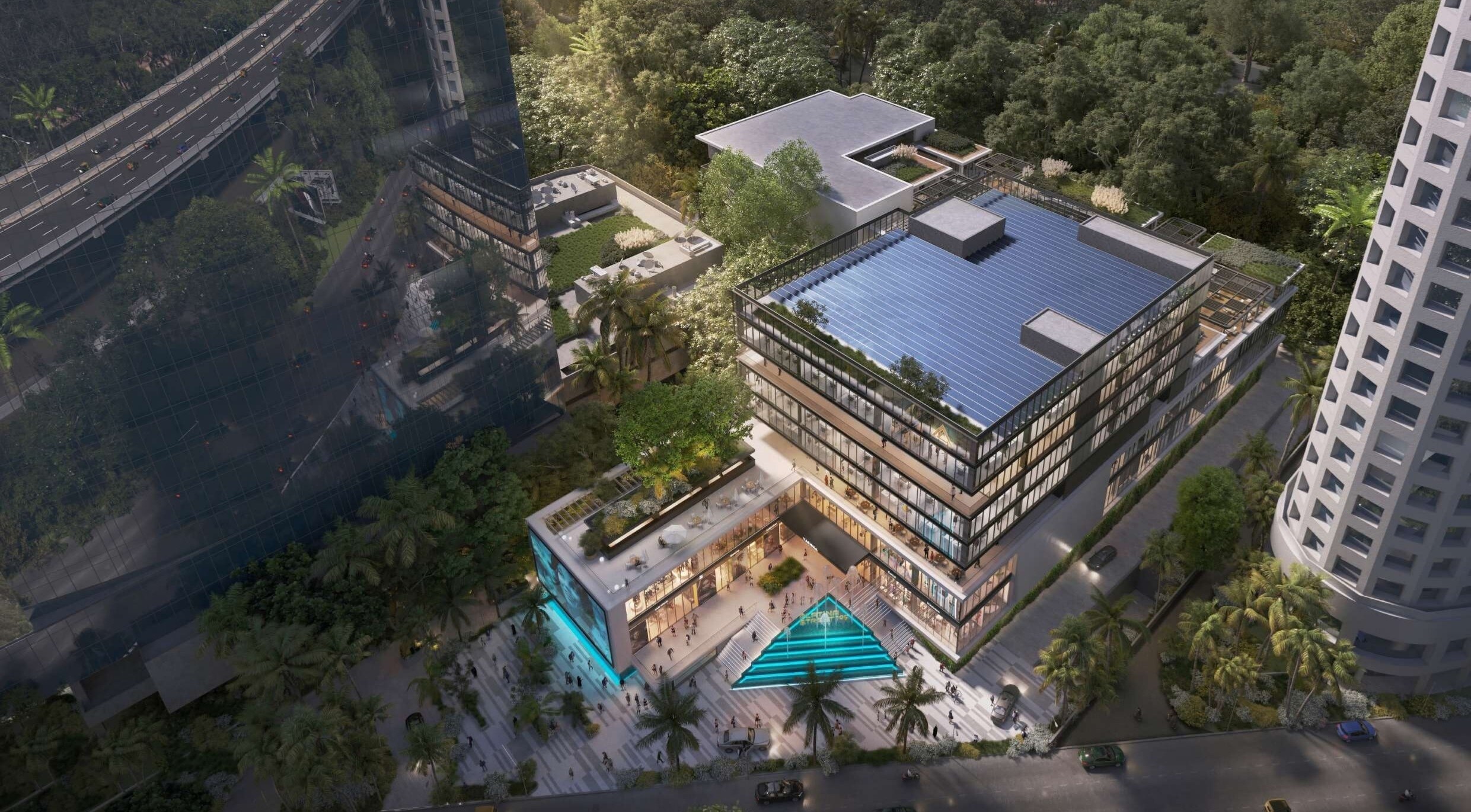 Yashika Platina Street Tower View 2