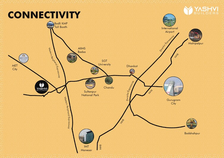 Yashvi Golden Gate Residency Location Image
