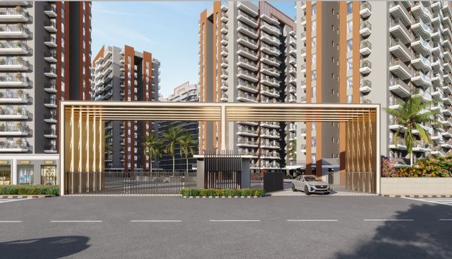 Ycon Platinum Heights Entrance View