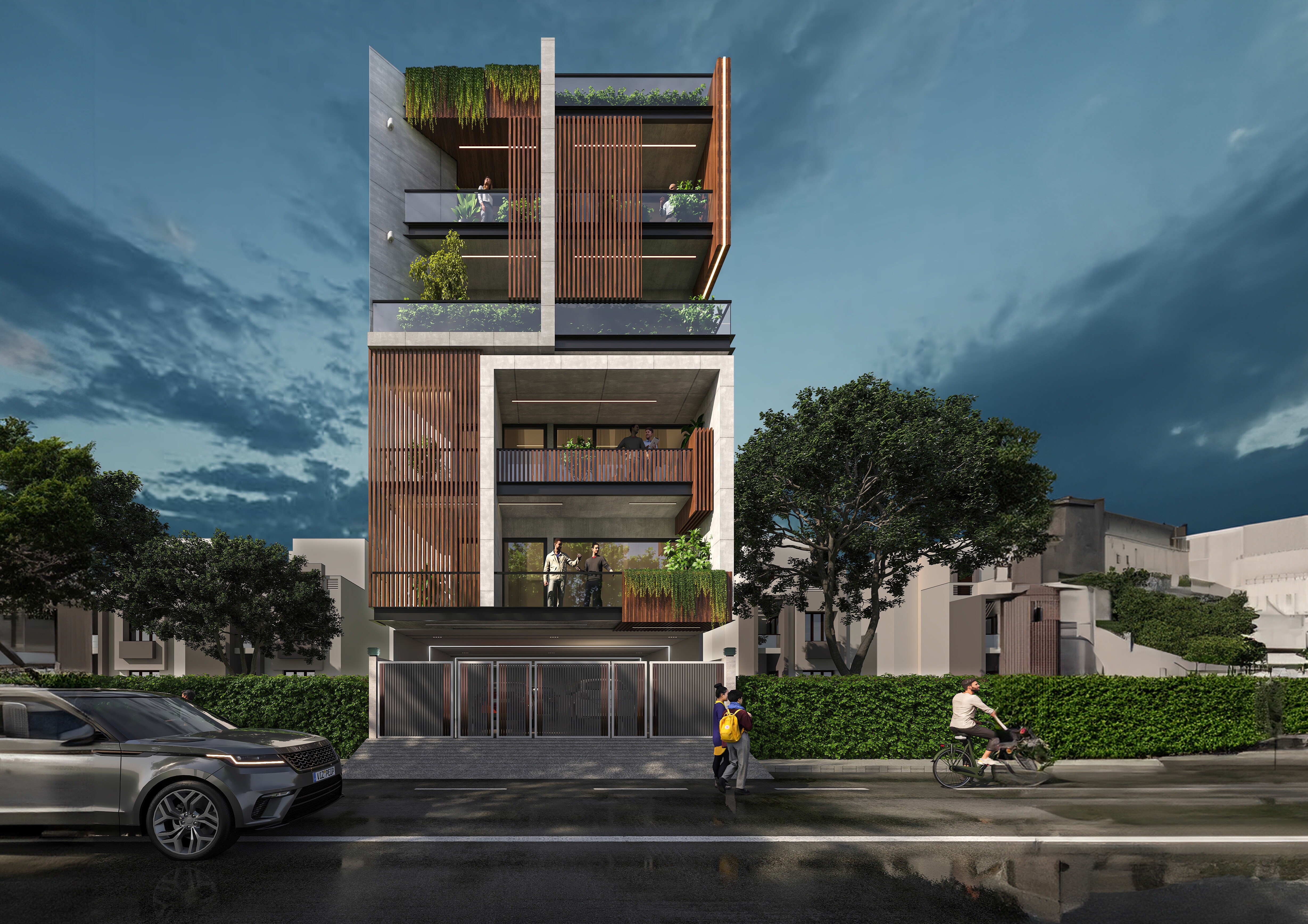 Zak Ivory Arches Apartment Exteriors