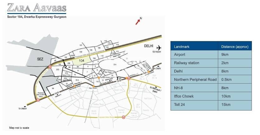 Zara Aavaas Location Image