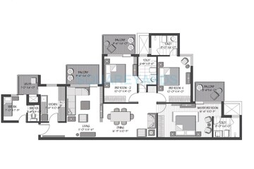  3 BHK Apartment at 3C Orris Greenopolis, Sector 89 – for Sale