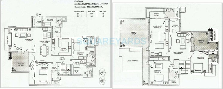 Other, orchid-gardens 5 Bedroom 3870 Sq.Ft. Penthouse In Sector 54 Gurgaon 6006666