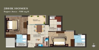 2 BHK Apartment For Rent in AIPL Club Residences Sector 70a Gurgaon  7900593