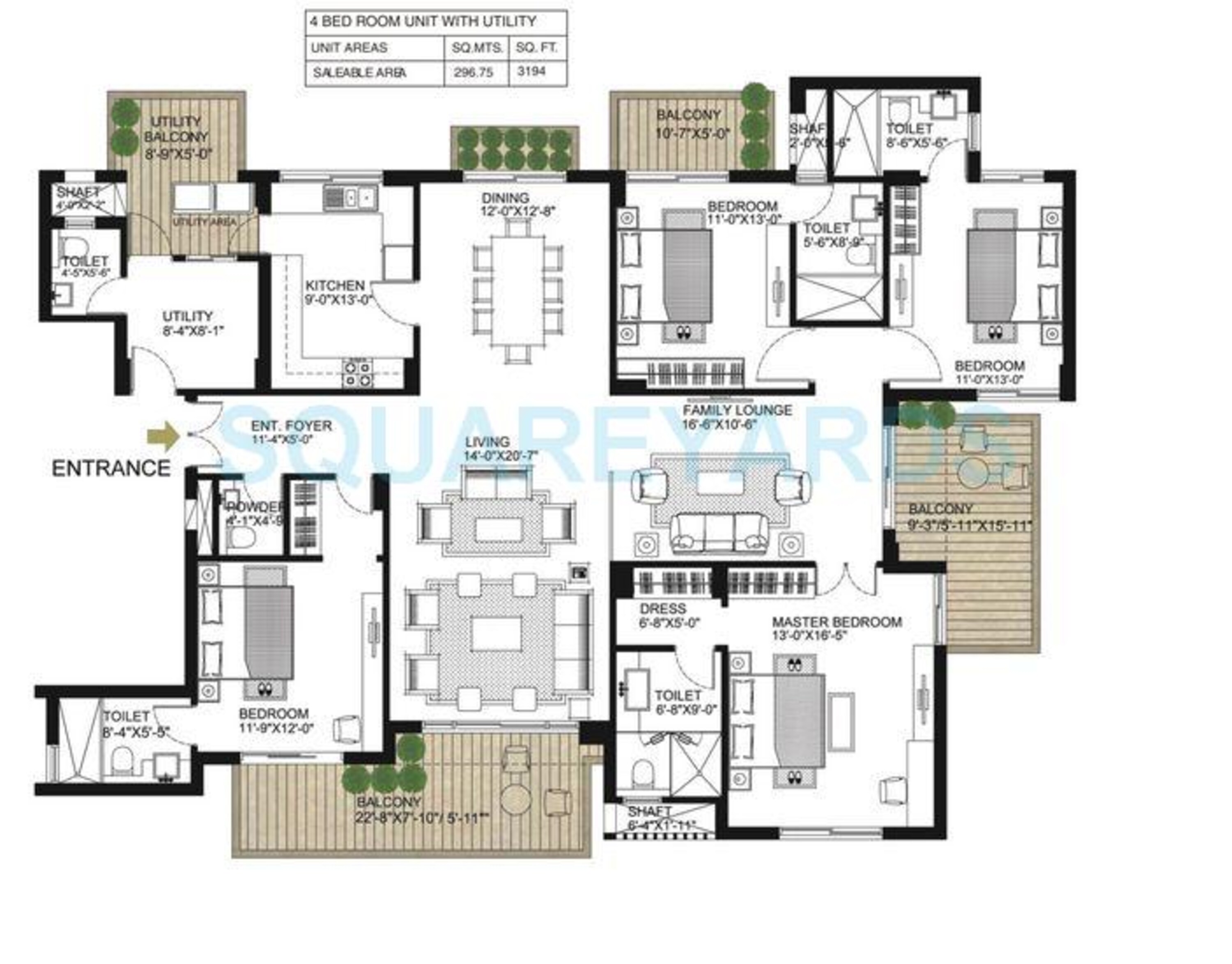 alpha g corp gurgaon one 84 apartment 4bhk 3194sqft 1