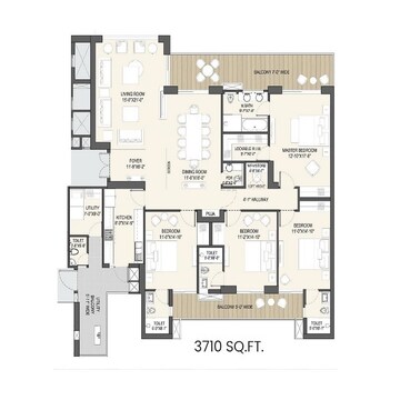  4 BHK Apartment at Anant Raj The Estate Residences, Sector 63a – for Sale