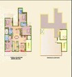 Ansal API Esencia Wood Winds 4 BHK Layout