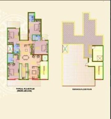  4 BHK Apartment at Ansal API Esencia Wood Winds, Sector 67 – for Rent