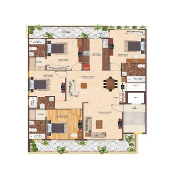  4 BHK Apartment at Aradhya Homes, Sector 67a – for Sale