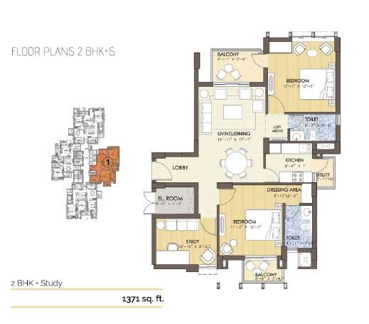 asf insignia isle de royale residences apartment 2 bhk 1371sqft 20223826153810