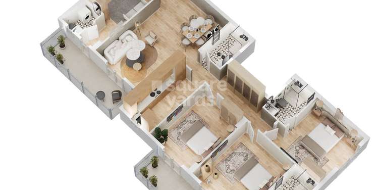ashiana housing anmol apartment 3 bhk 1262sqft 20244120164140