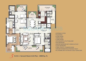 3 BHK Apartment For Rent in Assotech Blith Sector 99 Gurgaon  8095946