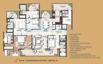 4 BHK Apartment at Assotech Blith, Sector 99 – for Sale
