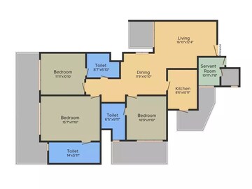  3 BHK Apartment at Bestech Park View Altura, Sector 79 – for Sale