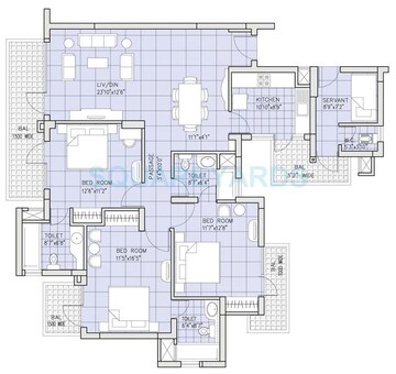  3 BHK Apartment at Bestech Park View Residency, Sector 3 – for Sale
