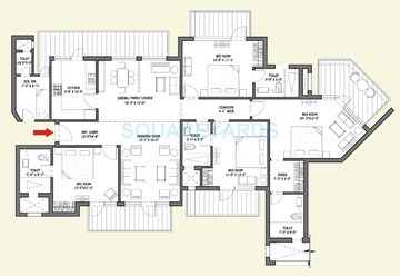  4 BHK Apartment at Bestech Park View Spa Next, Sector 67 – for Sale