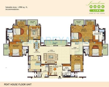  5 BHK Penthouse at BPTP Freedom Park Life, Sector 57 – for Sale
